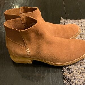Suede booties